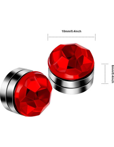 24 Marcadores Magnéticos de Cristal para Copas de Vino Maitys