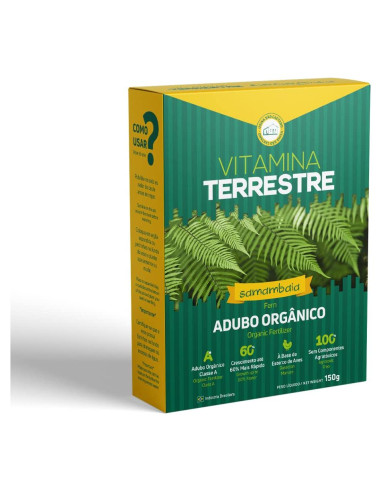 Fertilizante Orgánico Vitamina Terrestre 150g - Acelera Frutas