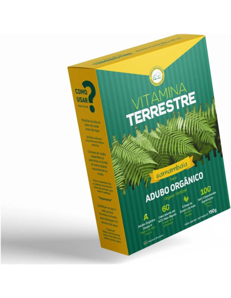 Fertilizante Orgánico Vitamina Terrestre 150g - Acelera Frutas