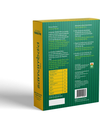 Fertilizante Orgánico Vitamina Terrestre 150g - Acelera Frutas