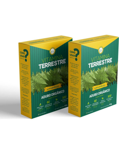 Fertilizante Orgánico Vitamina Terrestre 150g - Acelera Frutas