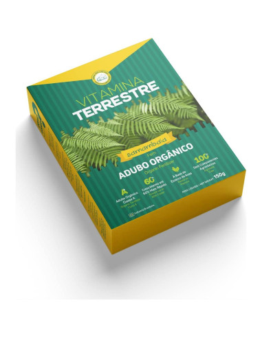Fertilizante Orgánico Vitamina Terrestre 150g - Acelera Frutas