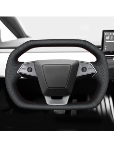 Cubierta de Volante MEWANT para Tesla Cybertruck 2023-2025 2