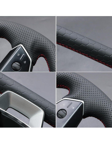 Cubierta de Volante MEWANT para Tesla Cybertruck 2023-2025