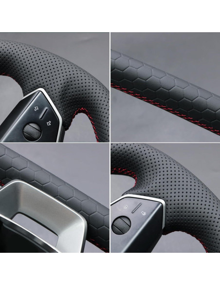 Cubierta de Volante MEWANT para Tesla Cybertruck 2023-2025