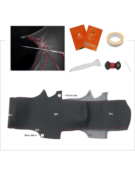 Cubierta de Volante MEWANT para Tesla Cybertruck 2023-2025