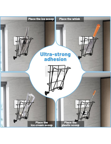 Soporte para Cuchara de Hielo TuoCheng Plegable 2PCS 17.78x11.43cm