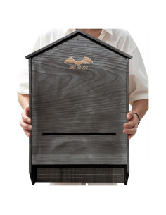 Casa para Murciélagos de Madera 3 Cámaras Ciiktopia 68.58 cm