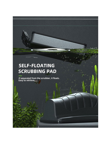 Limpiador Magnético para Acuarios Jasonwell - Raspador Flotante S
