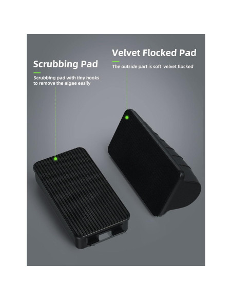 Limpiador Magnético para Acuarios Jasonwell - Raspador Flotante S