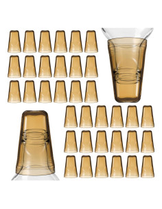 36 Cubiertas de Botellas de Licor PVC Molain - Tapas Translucidas