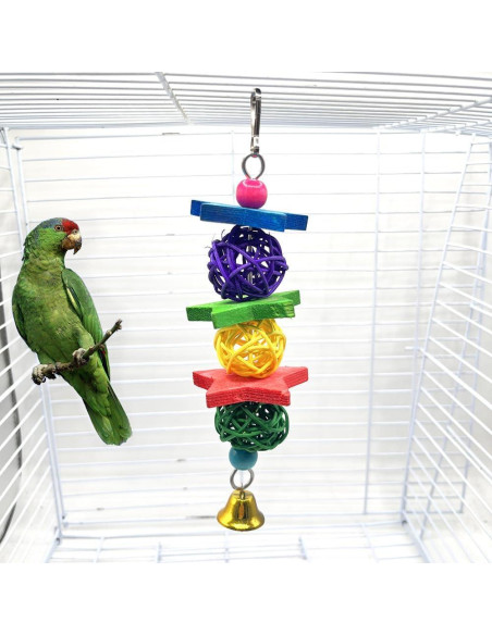 Perchas de Cuerda para Aves XINGLE 97.2 cm Ajustables