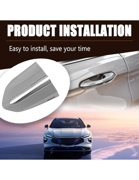 Cubierta Bisel Bloqueo Manija Puerta Izquierda Ford SYudwen