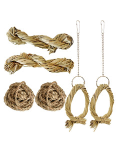 Golosinas Naturales para Masticar DEMONTALK 6PCS para Roedores