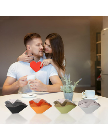 Soporte para Filtros de Café PADELE Negro 24.1x14 cm