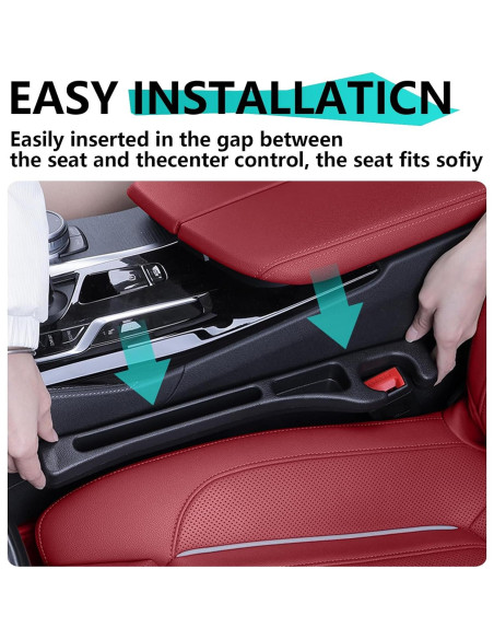 Organizador Relleno Espacio entre Asientos ROCKHUGO - Negro