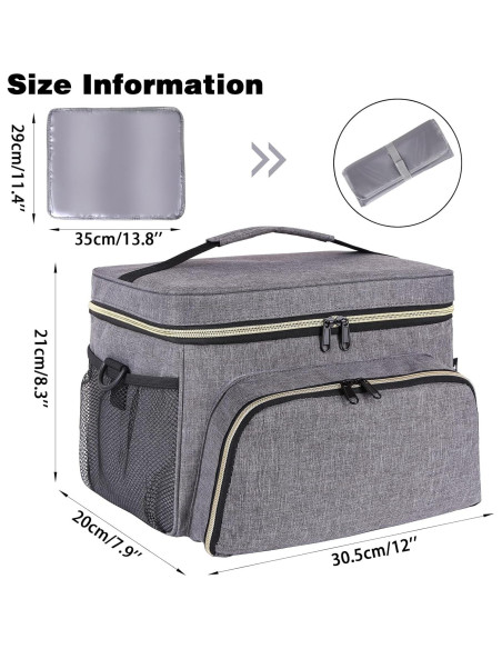 Bolsa Extractor de Leche Timoxi Gris para Spectra S1/S2