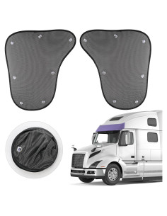 Cortina de Sombra JDMON para Ventanas de Camiones 59.4x49.3 cm