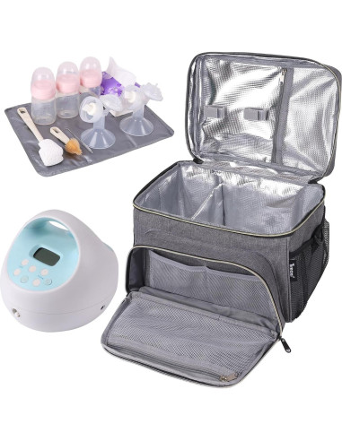 Bolsa Extractor de Leche Timoxi Gris para Spectra S1/S2