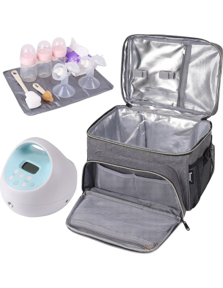Bolsa Extractor de Leche Timoxi Gris para Spectra S1/S2
