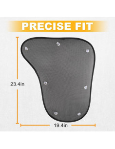 Cortina de Sombra JDMON para Ventanas de Camiones 59.4x49.3 cm 2