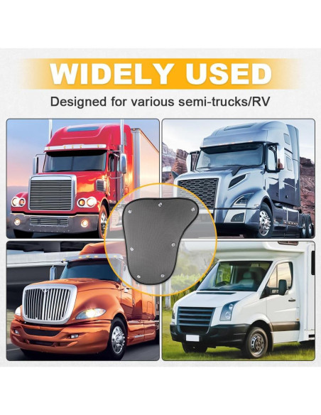 Cortina de Sombra JDMON para Ventanas de Camiones 59.4x49.3 cm