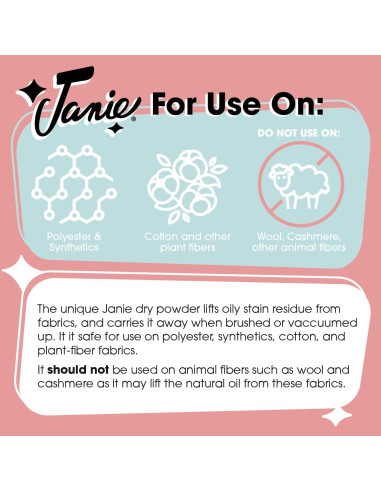 Quitamanchas Instantáneo Janie 11.34 g - Stick Portátil Ecológico