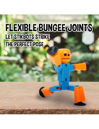 Paquete de 6 Figuras de Acción Stikbot Zing - Animación Stop Motion