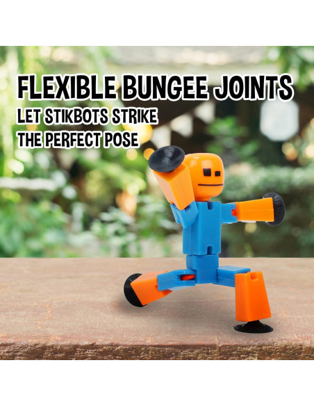 Paquete de 6 Figuras de Acción Stikbot Zing - Animación Stop Motion