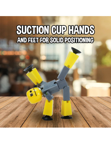 Paquete de 6 Figuras de Acción Stikbot Zing - Animación Stop Motion