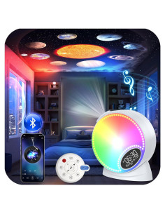 Proyector Galáctico 13 en 1 FlyLily con Altavoz Bluetooth