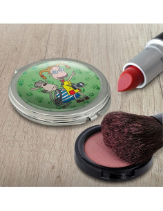 Espejo Compacto Wild Thornberrys Eliza y Darwin 5.7cm 2