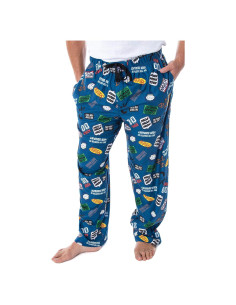 Pantalones de Pijama para Hombre Intimo Seinfeld Azul Grande