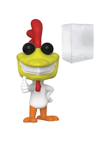 Figura Pop! de Vinilo Cow & Chicken - Chicken Funko 9.53 cm