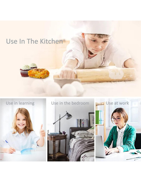 Temporizador Cubo DQDEDIAN con Sensor de Gravedad 15-60 Min