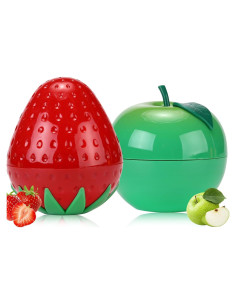 Set de 2 Crema de Manos Hidratante Minfei - Fresa y Lima