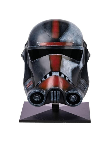 Casco Deluxe Cosplay SW Negro Rojo 50-61 cm Resina