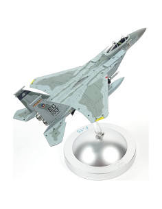 Modelo de avión F-15C Eagle NUOTIE 1/100 Metal con Soporte