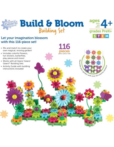 Set de Construcción y Floración Recursos de Aprendizaje 117 Piezas