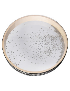 Tambor Oceánico MIHEY 20.32 cm de Perlas de Onda para Relajación