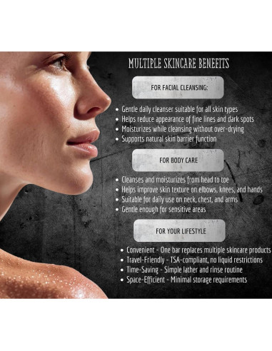 Jabón en Barra Kojic & Cúrcuma 300g Kokoromo - Cuidado Facial y Corporal