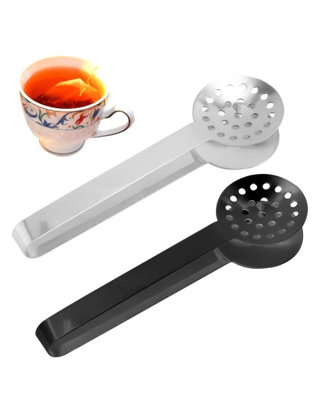 Pinzas para Bolsas de Té Gosknor Acero Inoxidable 2 Piezas