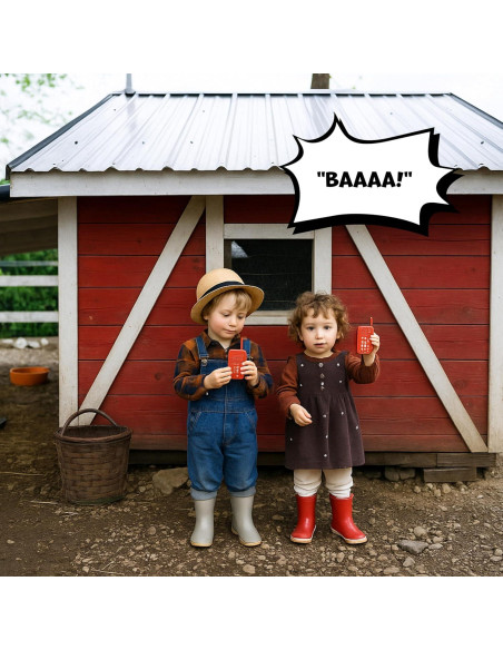 Hacedor de Sonidos de Animales de Granja Twinkle Toys 16 Sonidos Hacedor de Sonidos de Animales de Granja Twinkle Toys 16 Sonidos