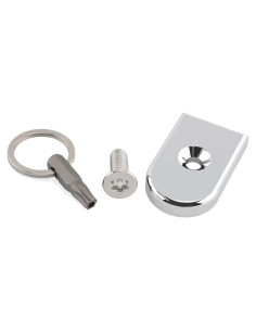 Tornillo de Asiento Antirrobo Jiataban 1/4-20 Cromo para Harley