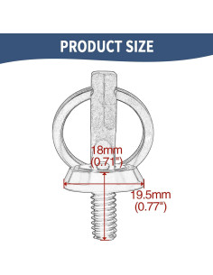Tornillo de tuerca antirrobo Jiataban 1/4-20 para motos 1996-2024 2