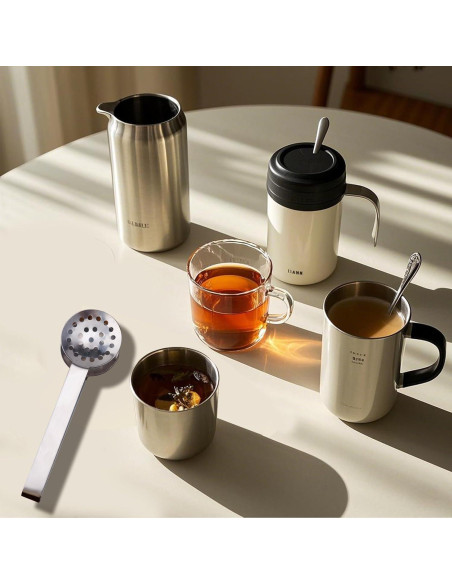 Pinzas para Bolsas de Té Gosknor Acero Inoxidable 2 Piezas