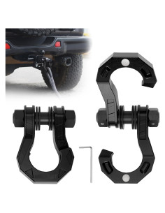 Grilletes D AMBULL 3/4" con Pasador 7/8" 18,144 kg Negro