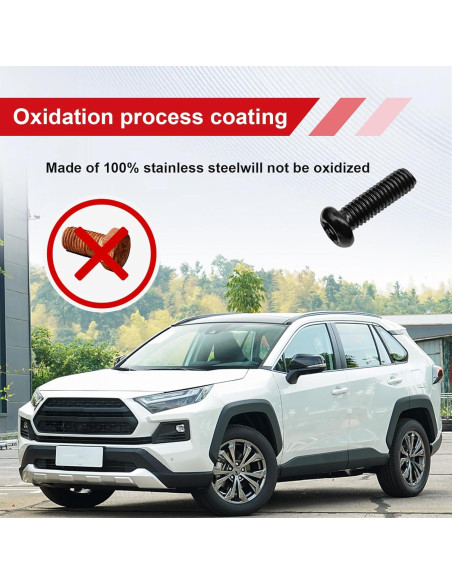 Kits de Tornillos de Seguridad Antirrobo Icyhaws M6 Acero Inoxidable