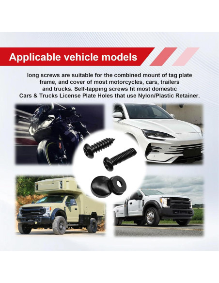 Kits de Tornillos de Seguridad Antirrobo Icyhaws M6 Acero Inoxidable