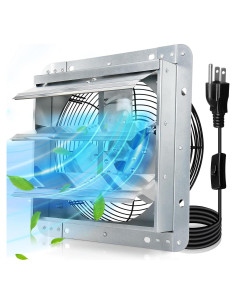 Ventilador de Escape Hiorucet 14" (35.56 cm) Silencioso 1558 CFM